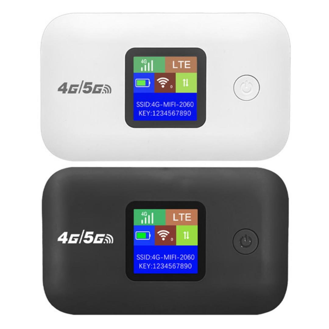 4G/5G Mobile WIFI Router 150Mbps 4G LTE Wireless Router 3000mA Portable Pocket MiFi Modem Mobile Wifi Hotspot with Sim Card Slot