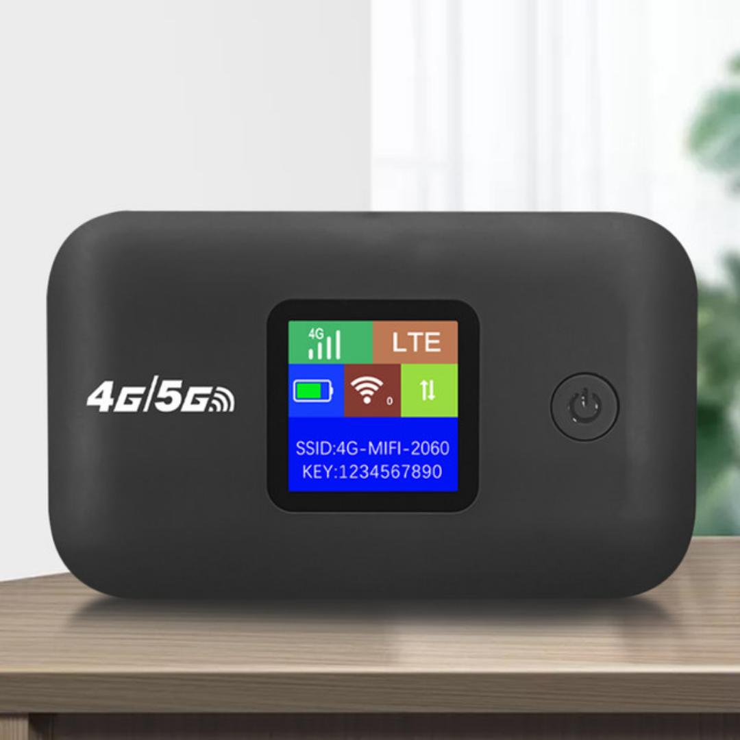 4G/5G Mobile WIFI Router 150Mbps 4G LTE Wireless Router 3000mA Portable Pocket MiFi Modem Mobile Wifi Hotspot with Sim Card Slot