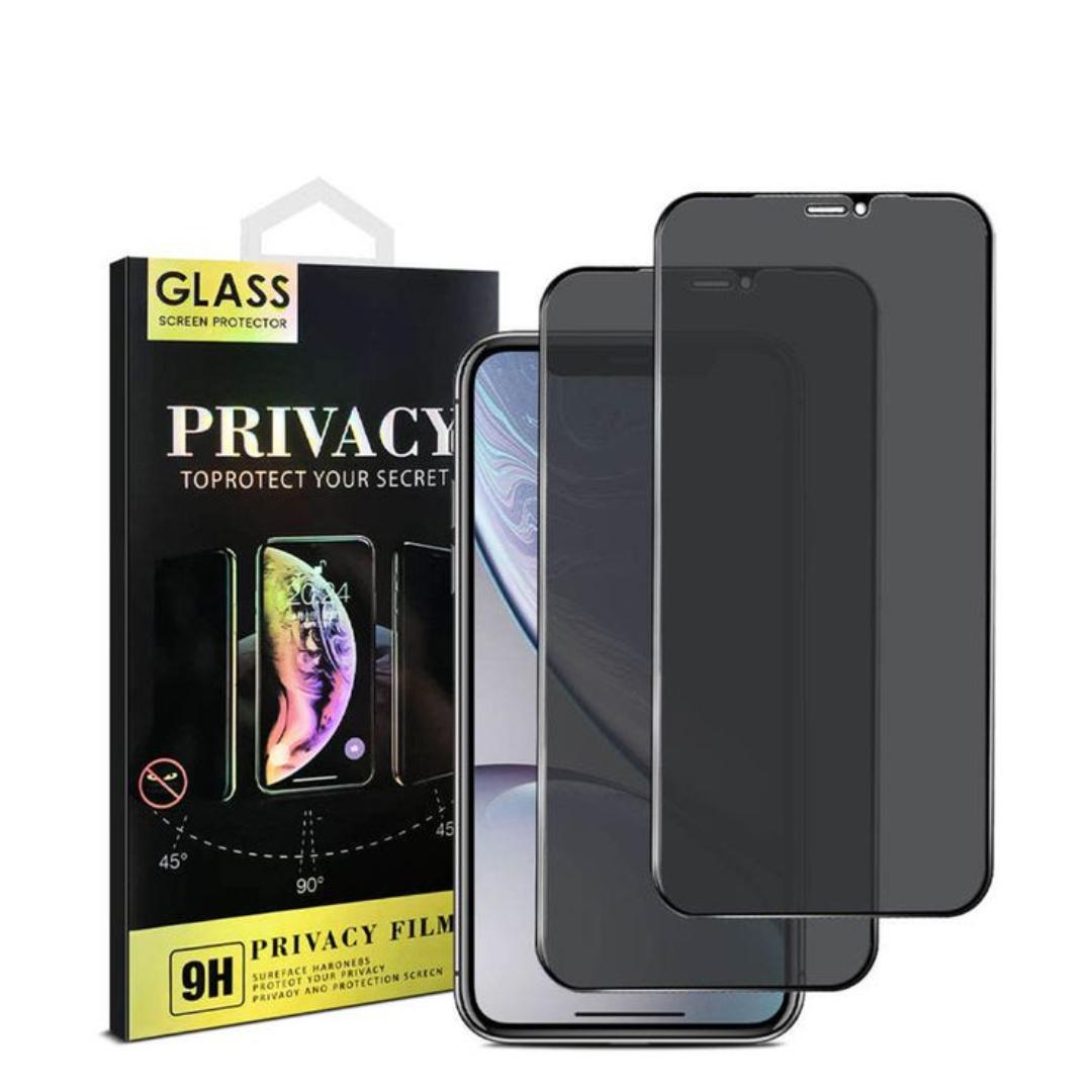 2-Piece Privacy Screen Protector for Samsung Galaxy A56 [Anti Spy Tempered Glass] Ultra High Definition No bubbles, Easy to Install 9H Protective Glass Protector