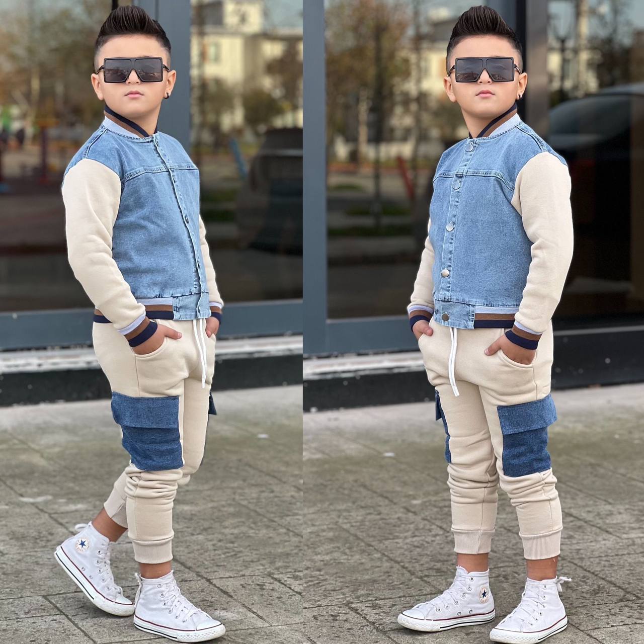 Boys sweatpants set 3 pcs 2-10 Years kids clothes baby clothes baby fashion