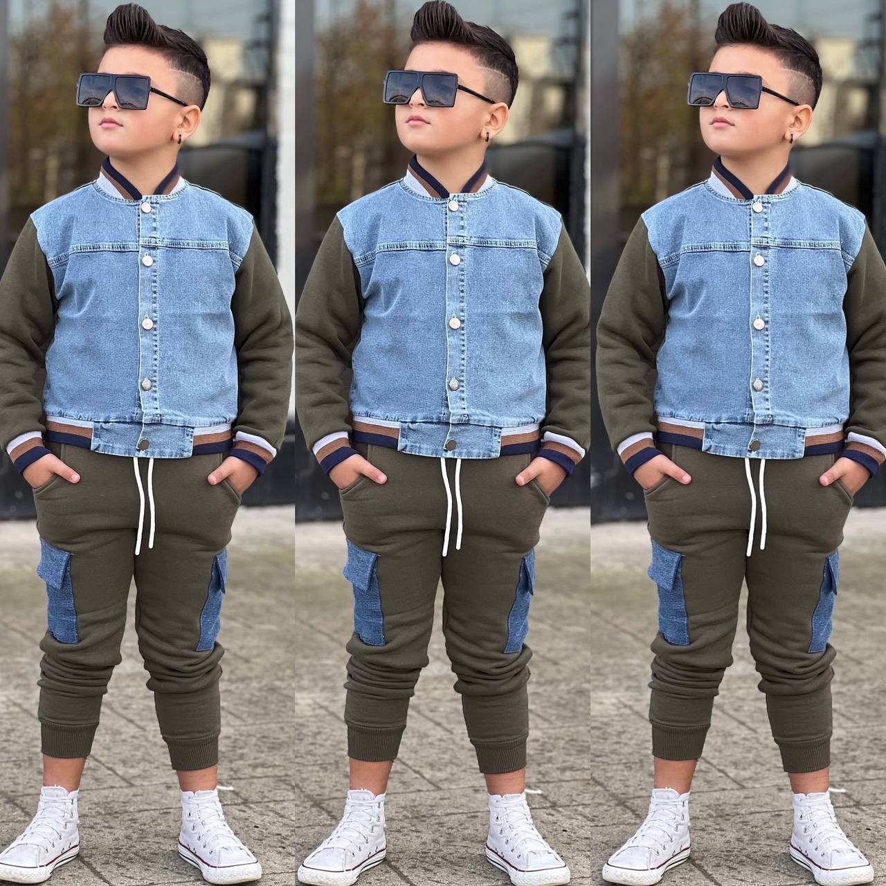 Boys sweatpants set 3 pcs 2-10 Years kids clothes baby clothes baby fashion