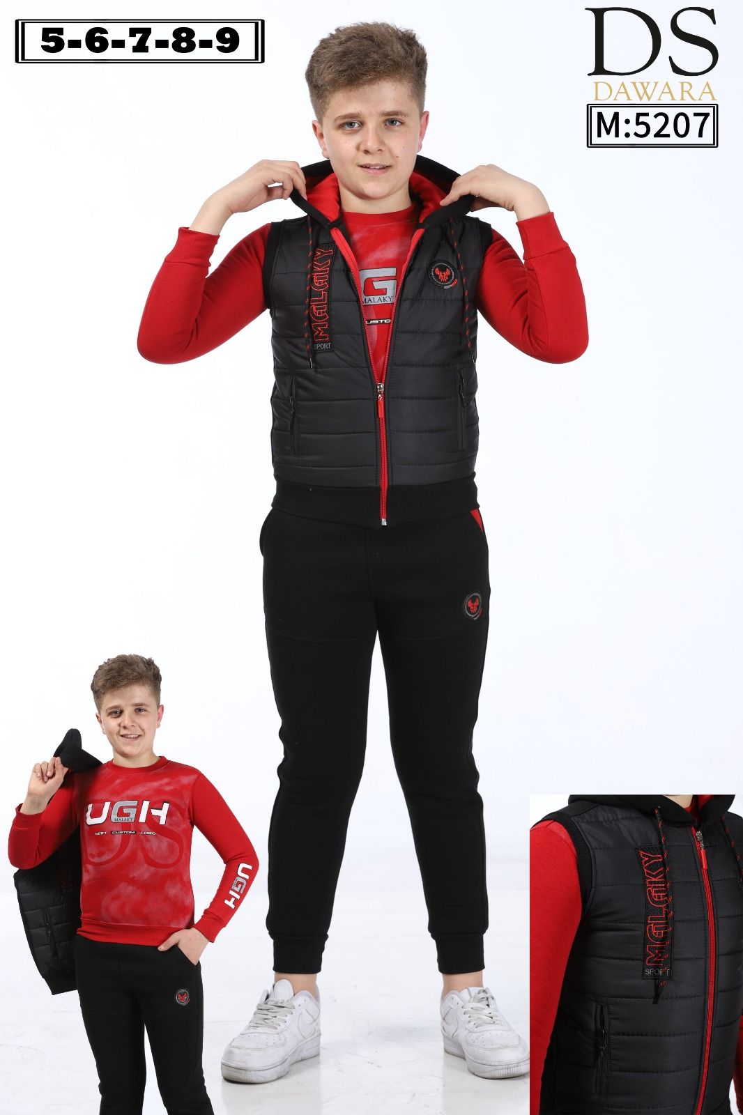 Trendy kids clothes Kenya 2025 boys sweatpants 3pcs set kids clothes  size  5-9 yrs  kids tracksuit baby clothes