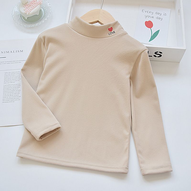 soft cotton baby clothes  pullneck for 1-3 Years turtle neck long sleeved  warm baby clothes