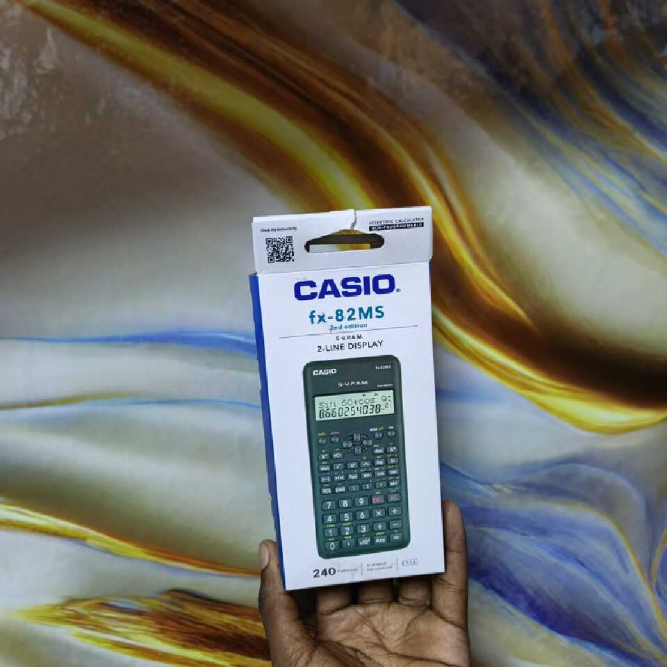 Original CASIO fx-82MS  2nd edition student & professionals calculator