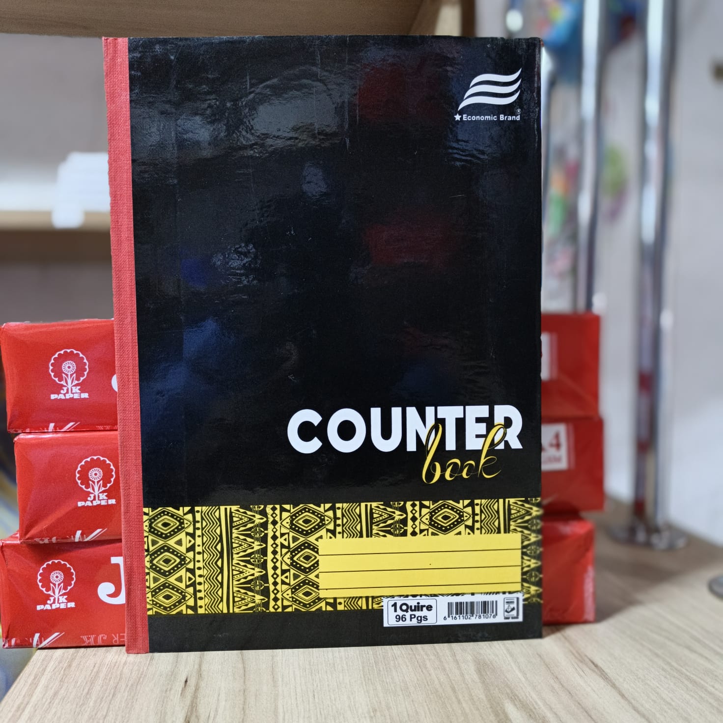 COUNTER BOOK HARD COVER 1QUIRE UP TO 6 QUIRE