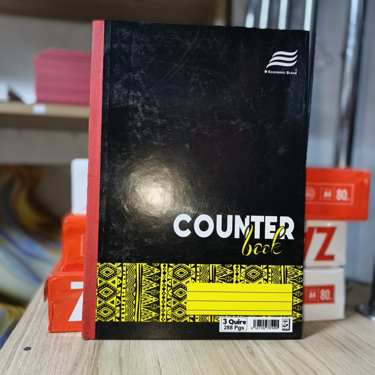 COUNTER BOOK HARD COVER 1QUIRE UP TO 6 QUIRE