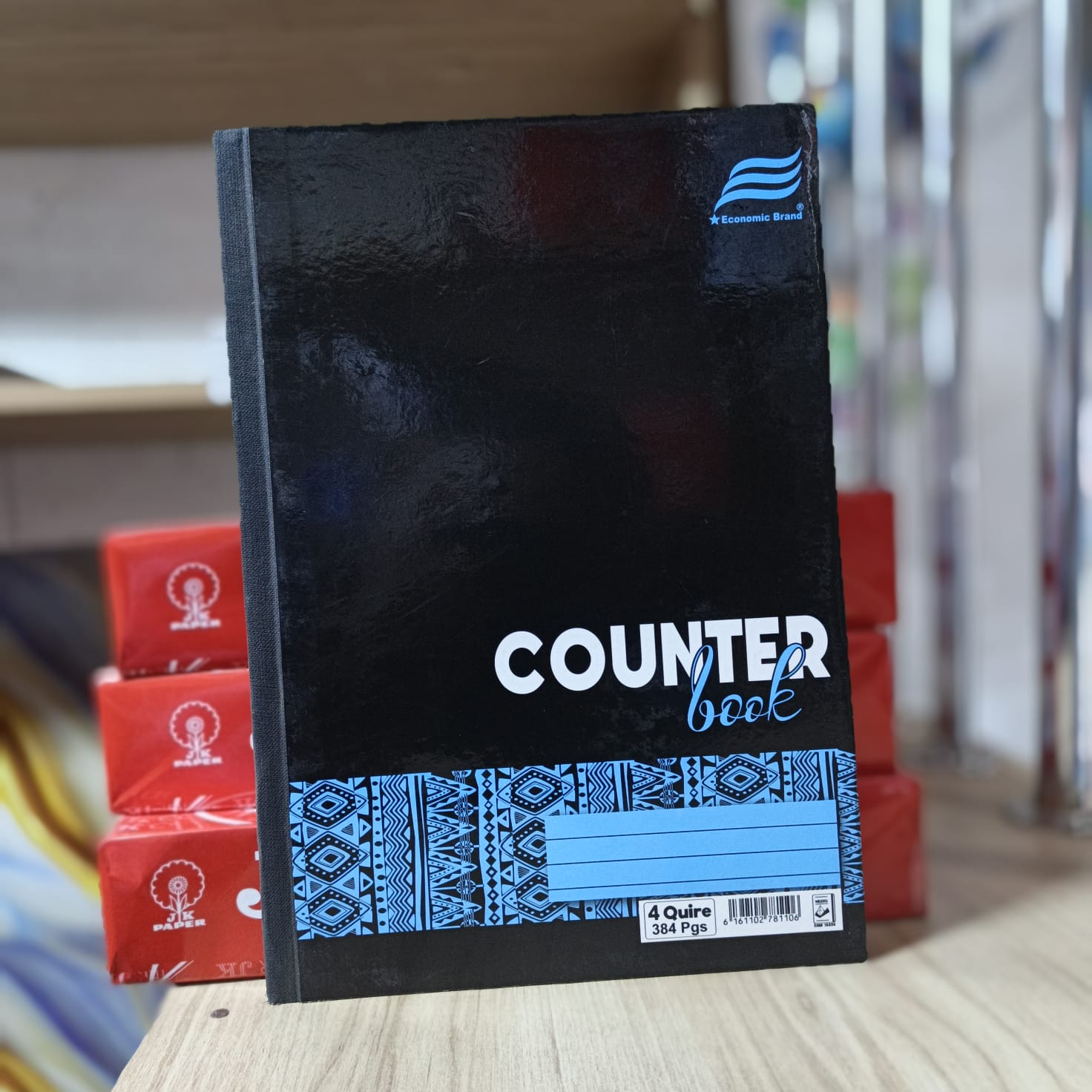 COUNTER BOOK HARD COVER 1QUIRE UP TO 6 QUIRE