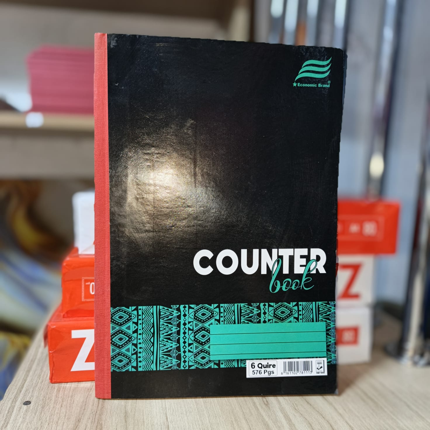 COUNTER BOOK HARD COVER 1QUIRE UP TO 6 QUIRE