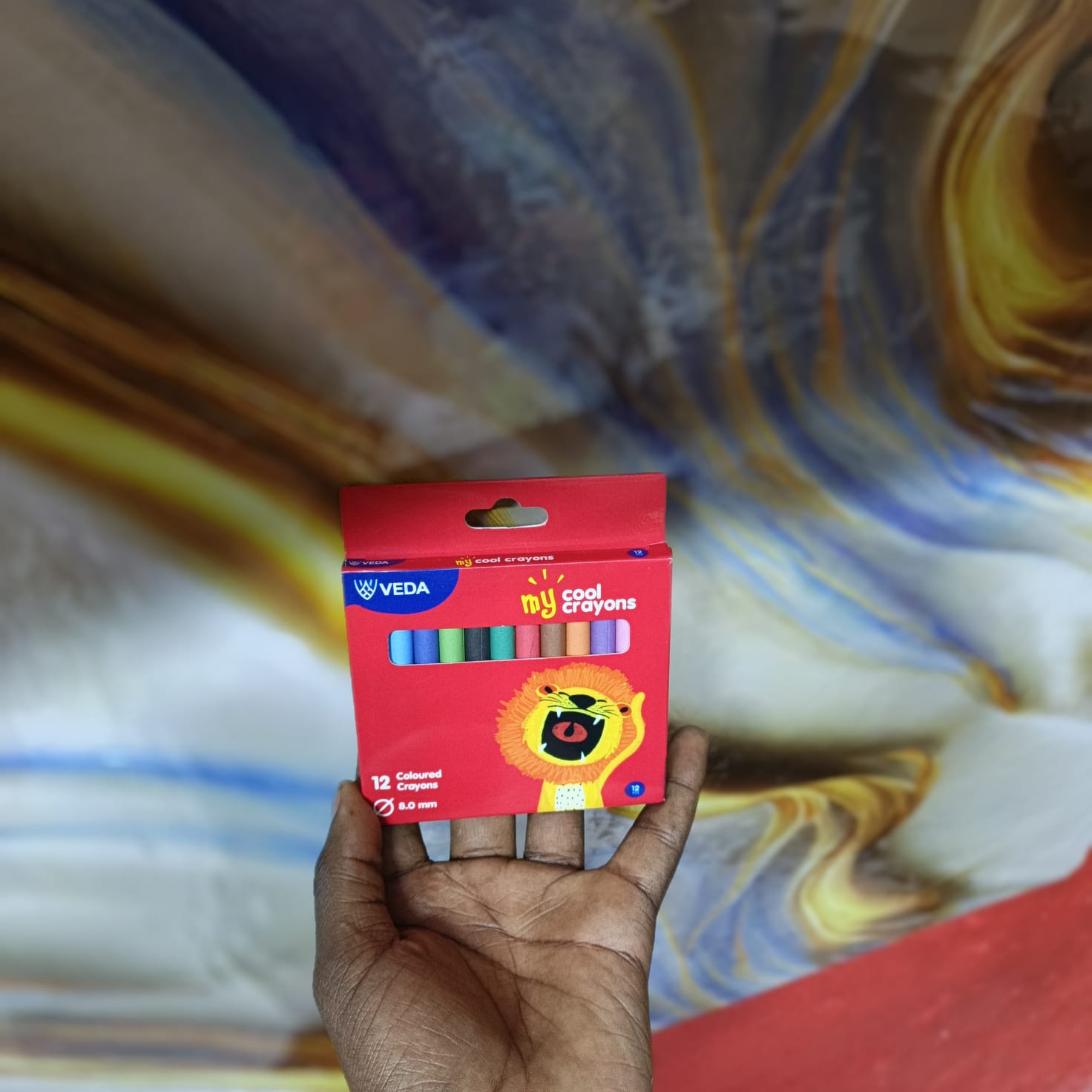 4PACKS Veda My Cool Crayons 12PC COLORS