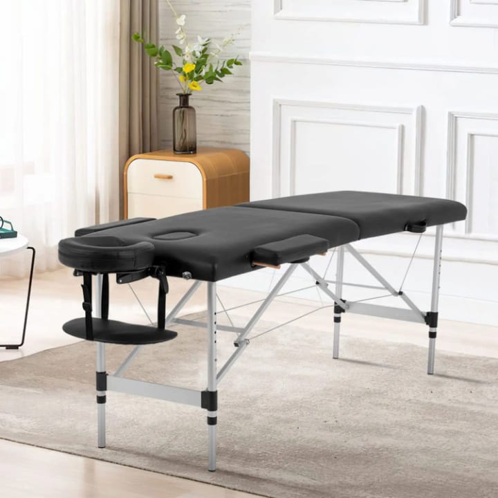 Fashion Portable Massage Bed Aluminum Tattoo bed Facial Bed