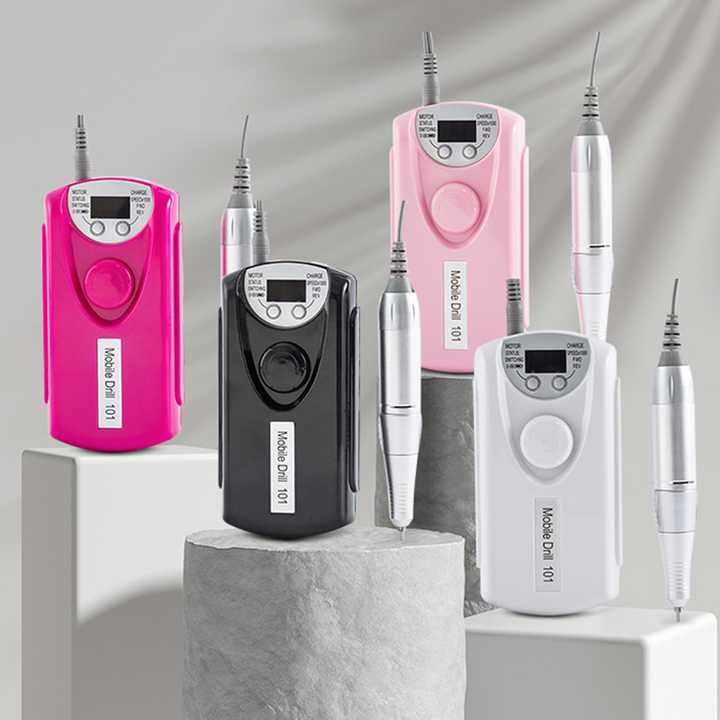 Rechargeable nail drill machine 35000 RPM pedicure manicure accessories nail art tools