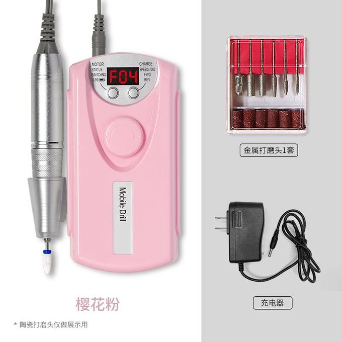 Rechargeable nail drill machine 35000 RPM pedicure manicure accessories nail art tools