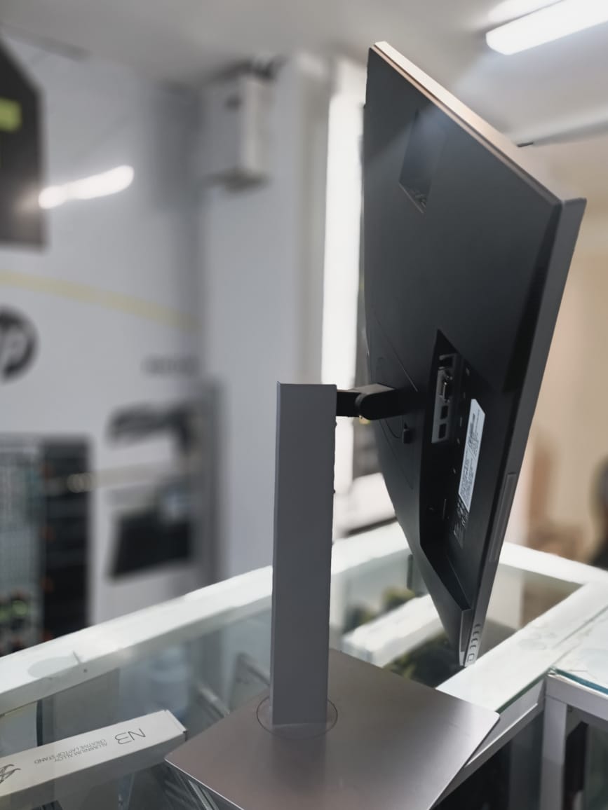The HP EliteDisplay E243 is a sleek, high-performance 23.8-inch Full HD monitor, designed for productivity and comfort. With ultra-thin bezels and a 3-sided micro-edge display, it offers a seamless
