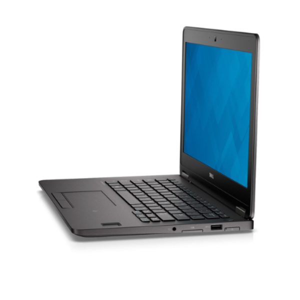 Dell Latitude E7270 is a business-focused ultrabook laptop featuring a 6th generation Intel Core i5-6300U processor, 8GB of DDR4 RAM, and a 256GB SSD. It has a 12.5-inch display with a 1366x768