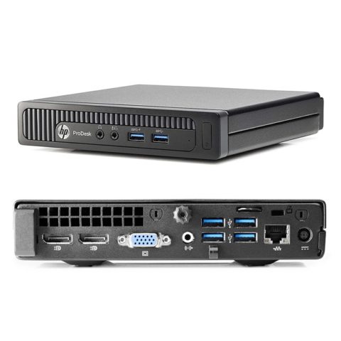 REFUBLISHED HP ELITEDESK 800 G2  DESKTOP COI7 6TH GENERATION 8 GB RAM 256 GB SSD. Solid choice for business or home office use, offering reliable performance in a compact form factor.