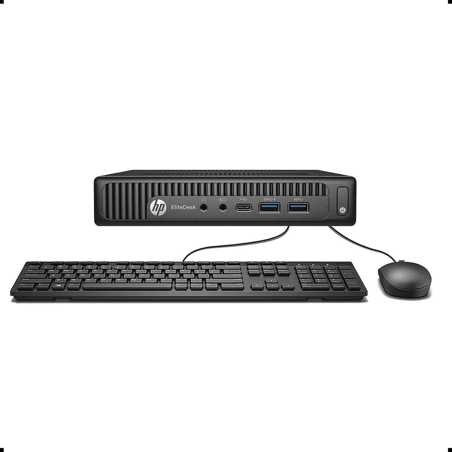 REFUBLISHED HP ELITEDESK 800 G2  DESKTOP COI7 6TH GENERATION 8 GB RAM 256 GB SSD. Solid choice for business or home office use, offering reliable performance in a compact form factor.