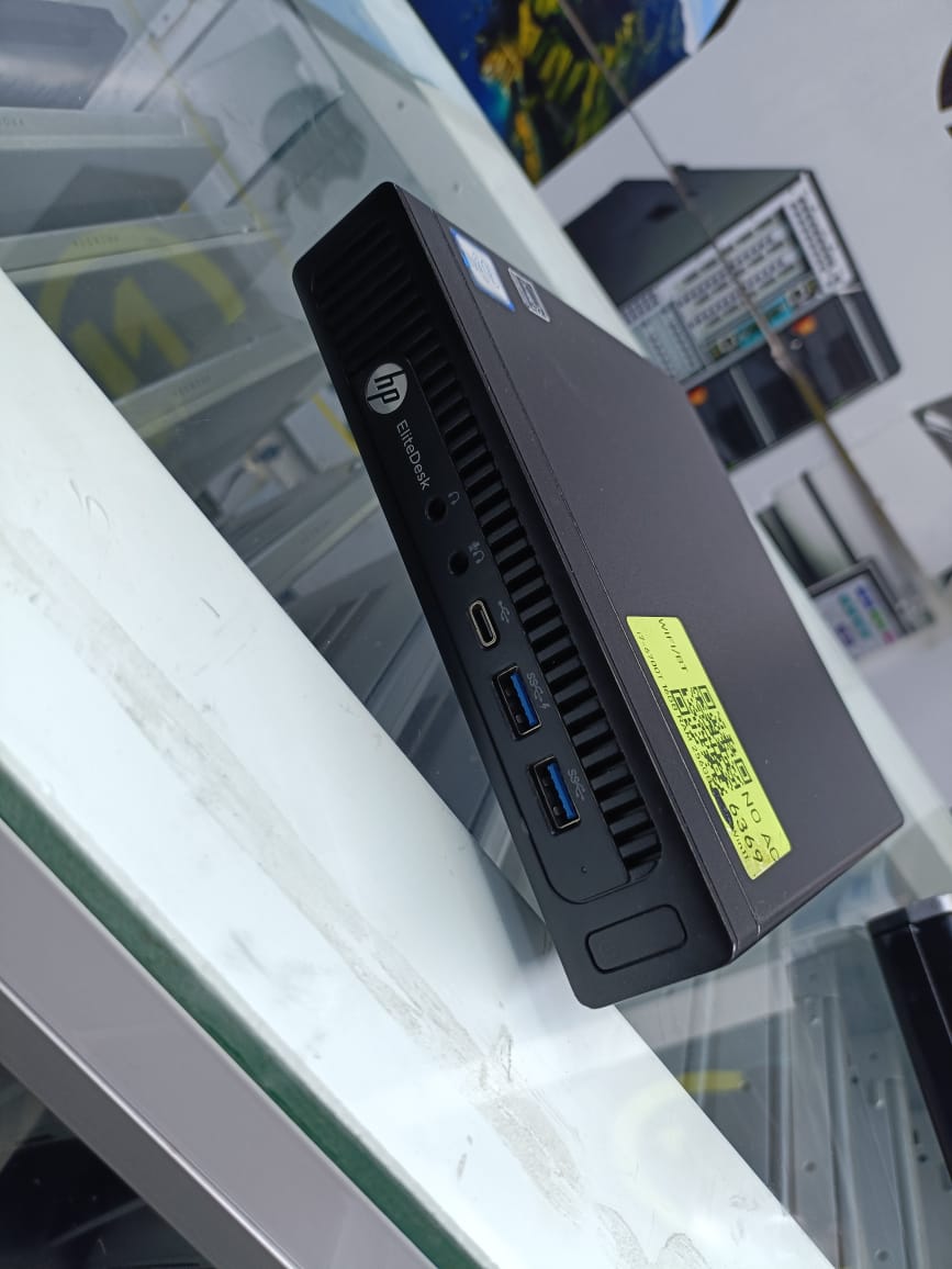 REFUBLISHED HP ELITEDESK 800 G2  DESKTOP COI7 6TH GENERATION 8 GB RAM 256 GB SSD. Solid choice for business or home office use, offering reliable performance in a compact form factor.