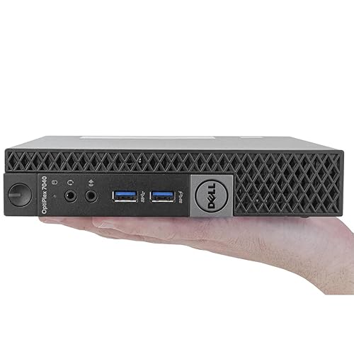 REFUBLISHED DELL 7040 COI5 MINI DESKTOP COI5 6TH GENERATION 8GBRAM 256GBSSD
 Features a compact design, ideal for users with limited desk space.