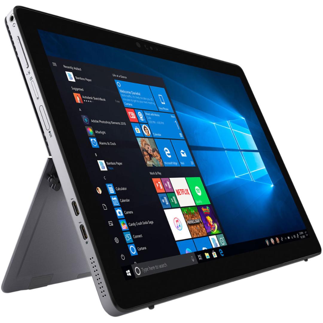 Refurbished Clean Dell Latitude 7200 2-in-1 Tablet 8th Gen Intel Core i5 8GB RAM 256GB SSD Touch Screen with Pen has a vivid and responsive display