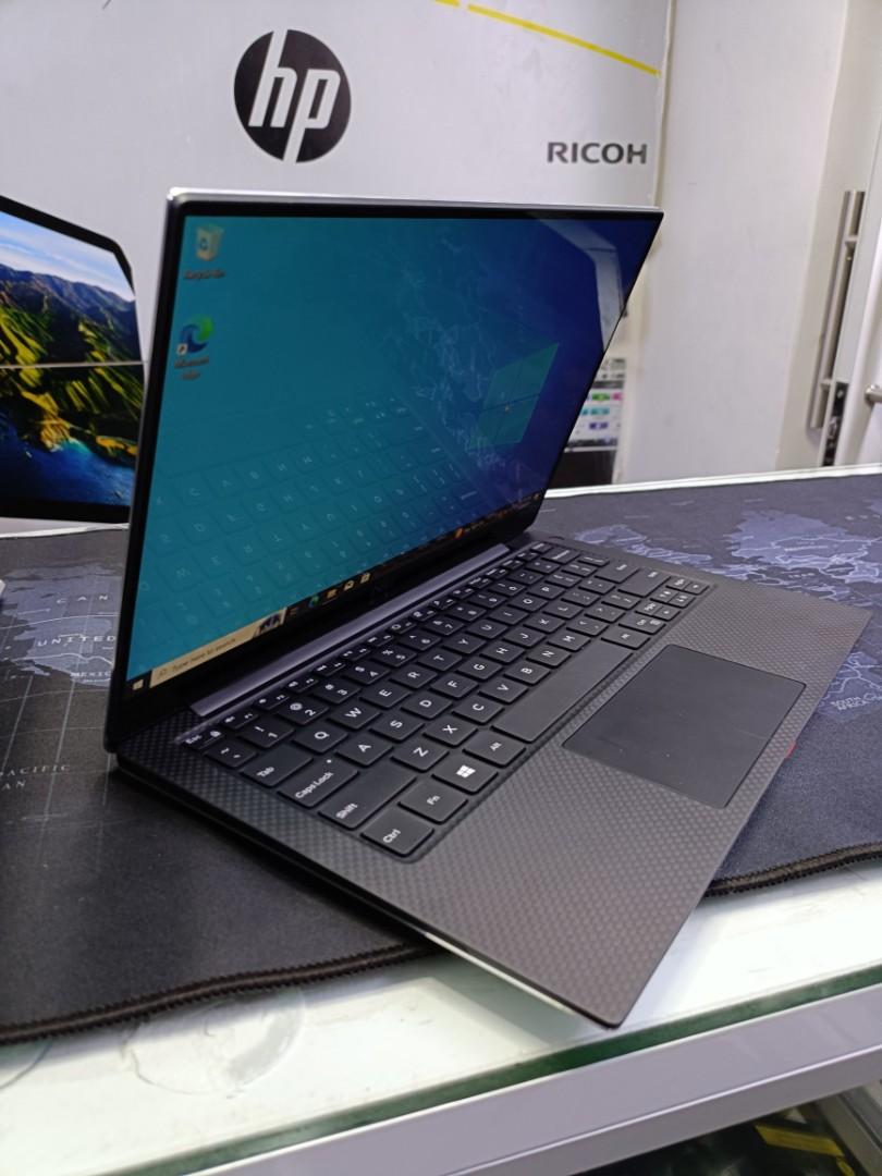Dell XPS 13 9370
8th gen Core i7 @ 1.99Ghz processer
(i7-8550U, 4C/8T, turbo to 4.00Ghz)
16GB RAM @ 1867Mhz speed
512GB NVMe fast SSD storage
Intel UHD graphics
13.3-inch screen size
3200X 2160 native