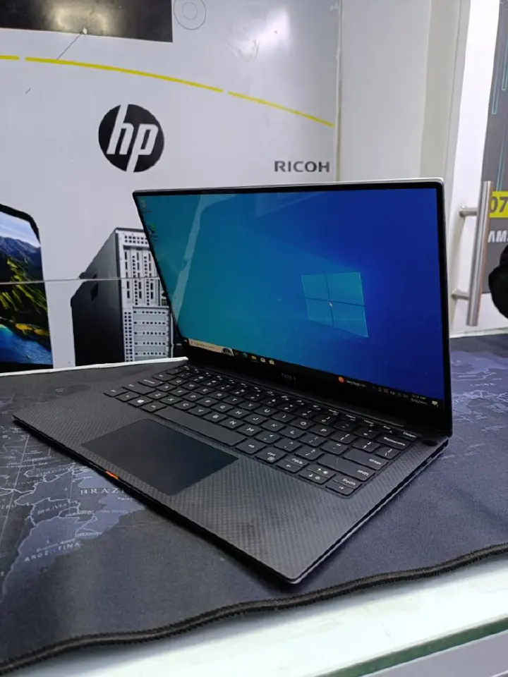 Dell XPS 13 9370
8th gen Core i7 @ 1.99Ghz processer
(i7-8550U, 4C/8T, turbo to 4.00Ghz)
16GB RAM @ 1867Mhz speed
512GB NVMe fast SSD storage
Intel UHD graphics
13.3-inch screen size
3200X 2160 native