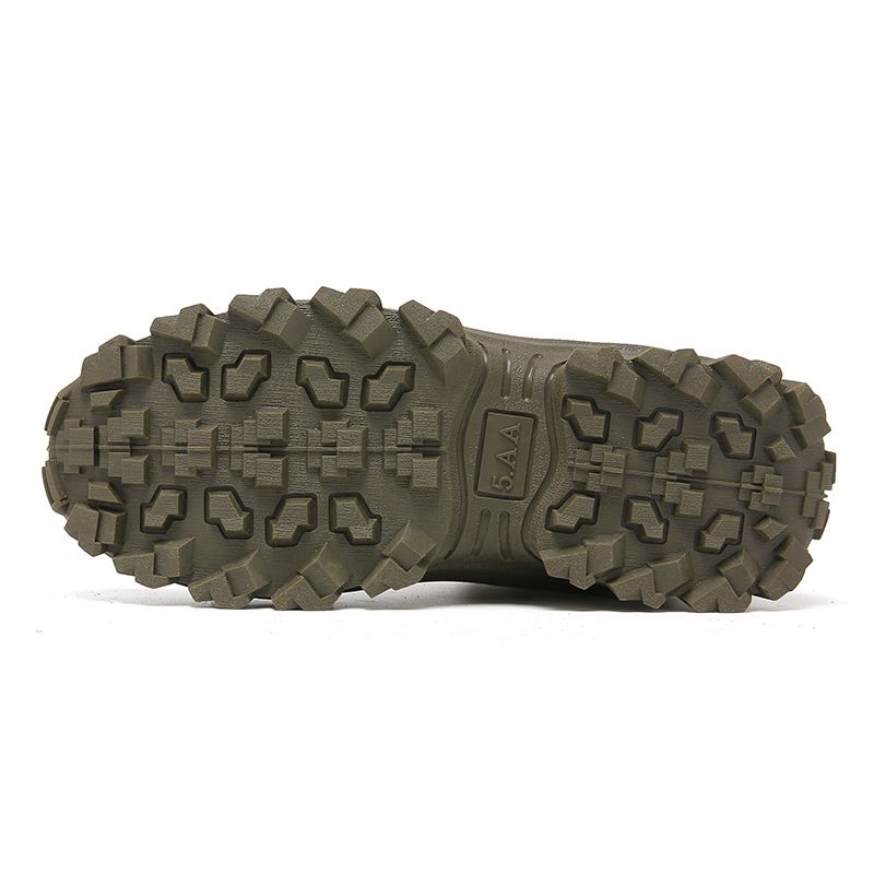 Men's  Fashionable and Wear-resistant Tactical Combat Boots - High-Top, All-Terrain, Breathable