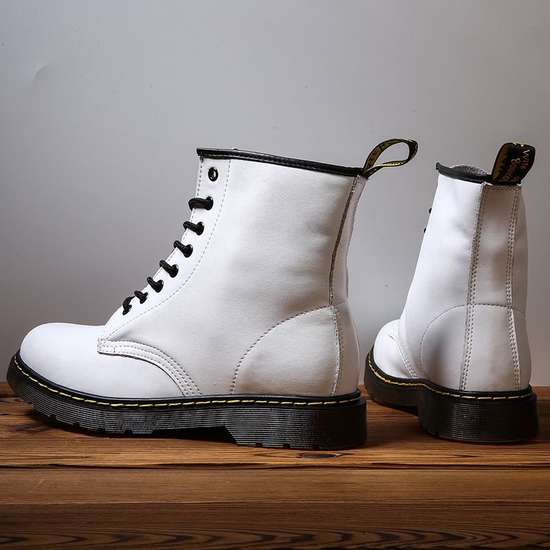 Martin boots men's high top British style retro couple snow boots Korean version trendy short boots workwear shoes men's shoes