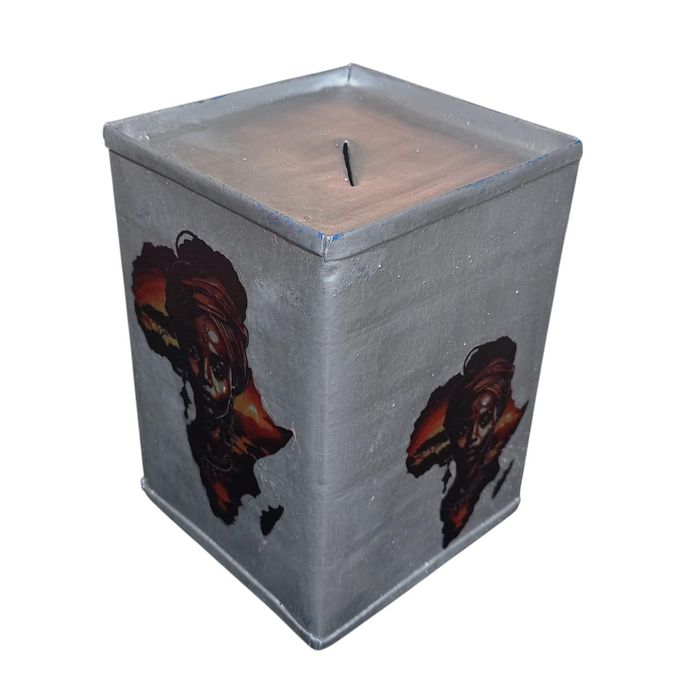 Handmade Tin Home Bank ,Piggy Bank Savings Box