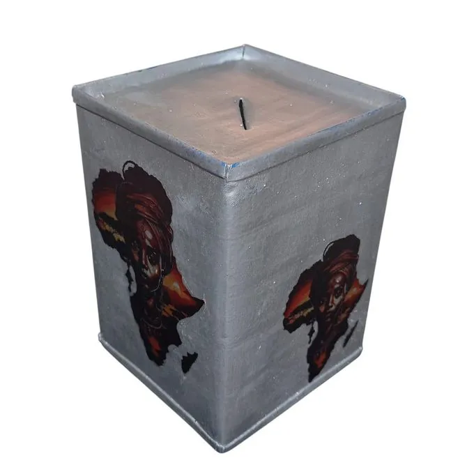Handmade Tin Home Bank ,Piggy Bank Savings Box