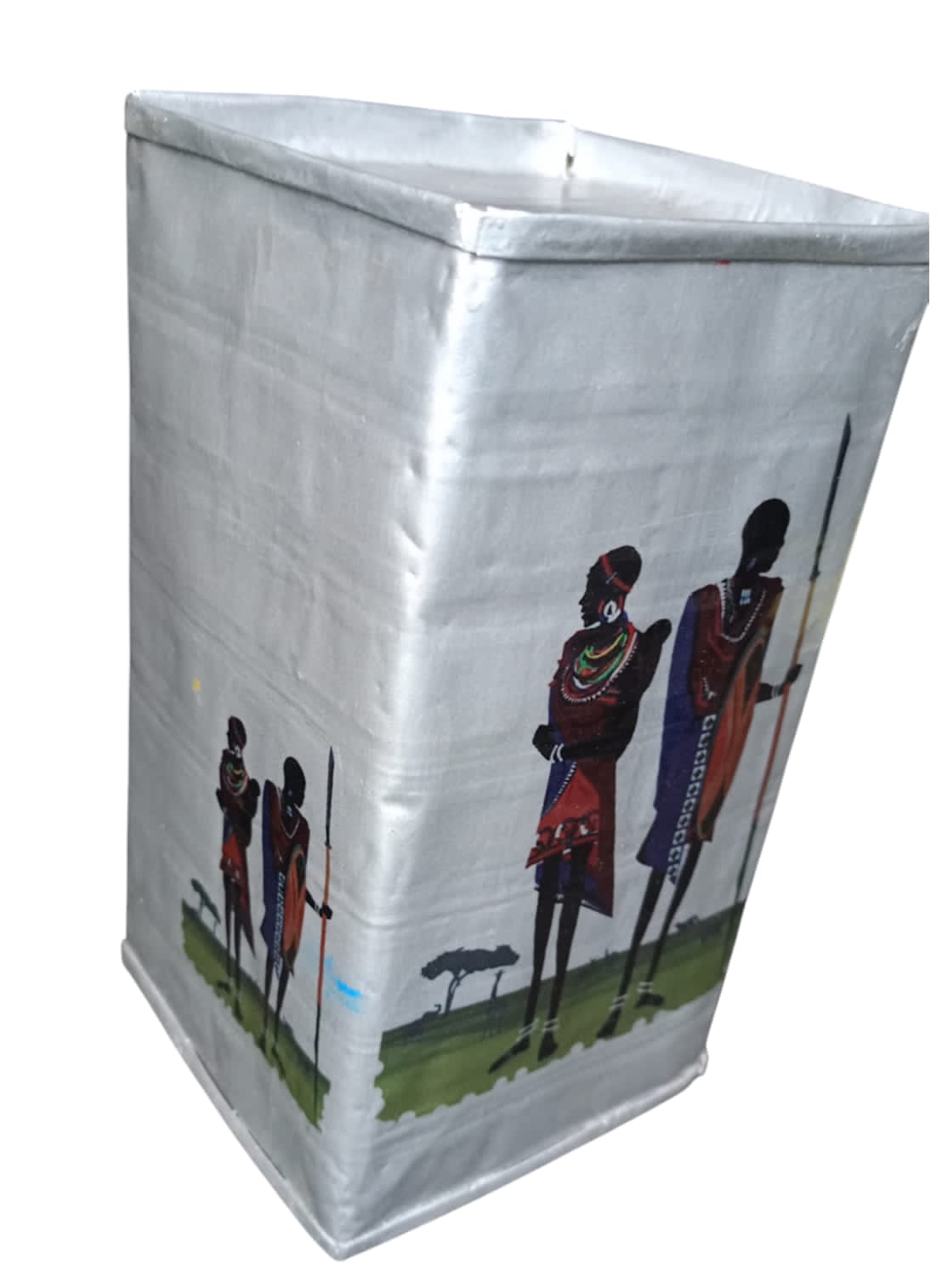 Masai Inspired Handmade Tin Home Bank ,Piggy Bank Savings Box