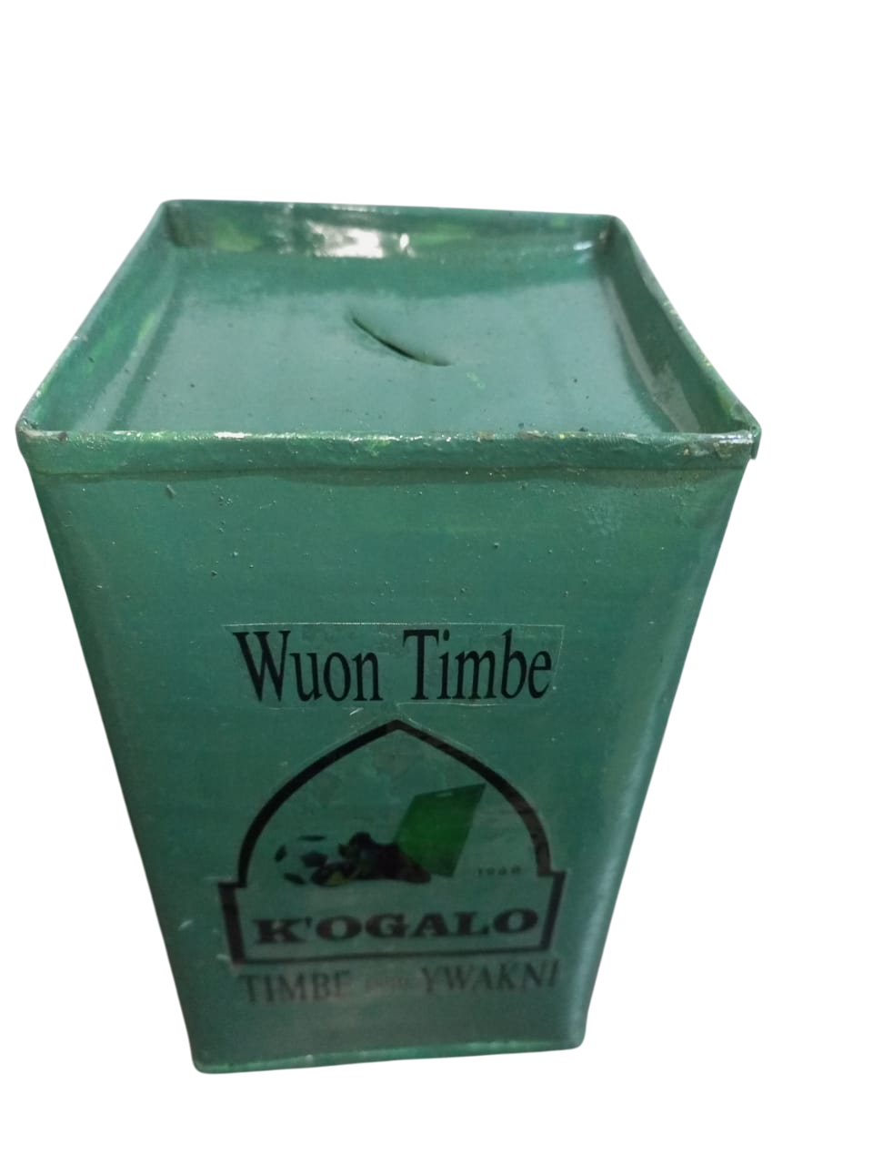 K'ogalo Wuon Timbe Soccer Club Inspired Handmade Home Bank