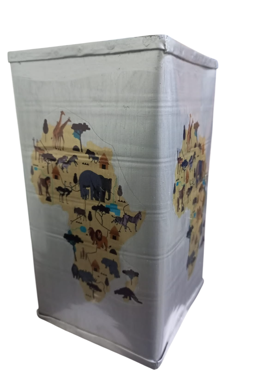 Africa Wild , African Animals Handmade Piggy bank ,Home Bank