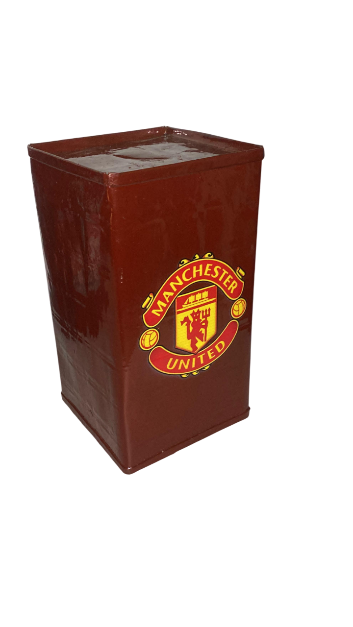 Manchester United Home Bank,Handmade Tin Piggy Bank,Savings Box.