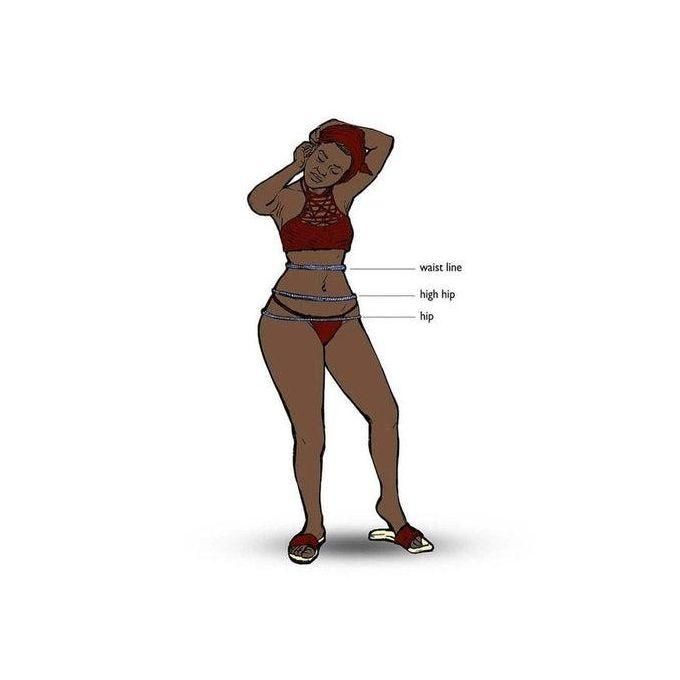 Waist Beads Kenya / African Waist Beads , Beach Jewelry ,Fashion Accessory