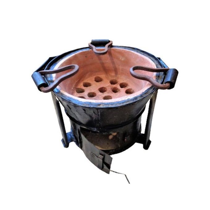 Limited Edition 12-Inch Clay Jua Kali Jiko – Urban Kitchen Collection | Premium Fuel-Saving Charcoal Stove