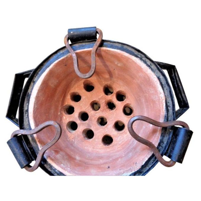 Limited Edition 12-Inch Clay Jua Kali Jiko – Urban Kitchen Collection | Premium Fuel-Saving Charcoal Stove