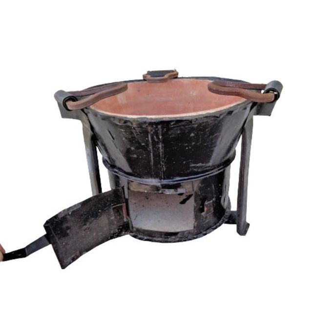 Limited Edition 12-Inch Clay Jua Kali Jiko – Urban Kitchen Collection | Premium Fuel-Saving Charcoal Stove