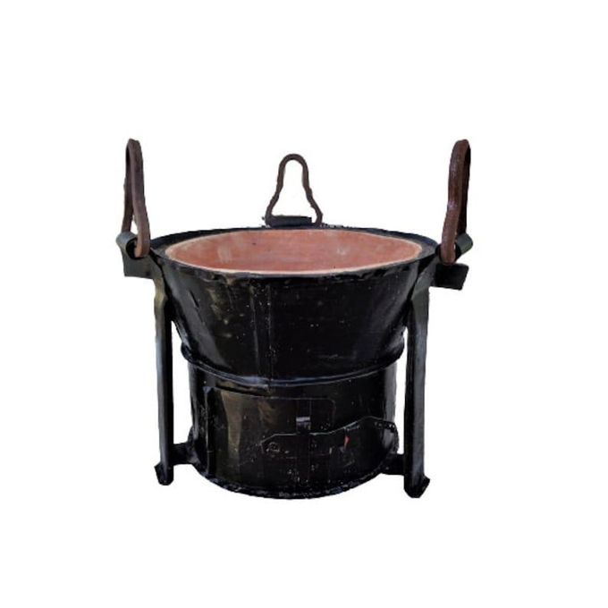 Limited Edition 12-Inch Clay Jua Kali Jiko – Urban Kitchen Collection | Premium Fuel-Saving Charcoal Stove