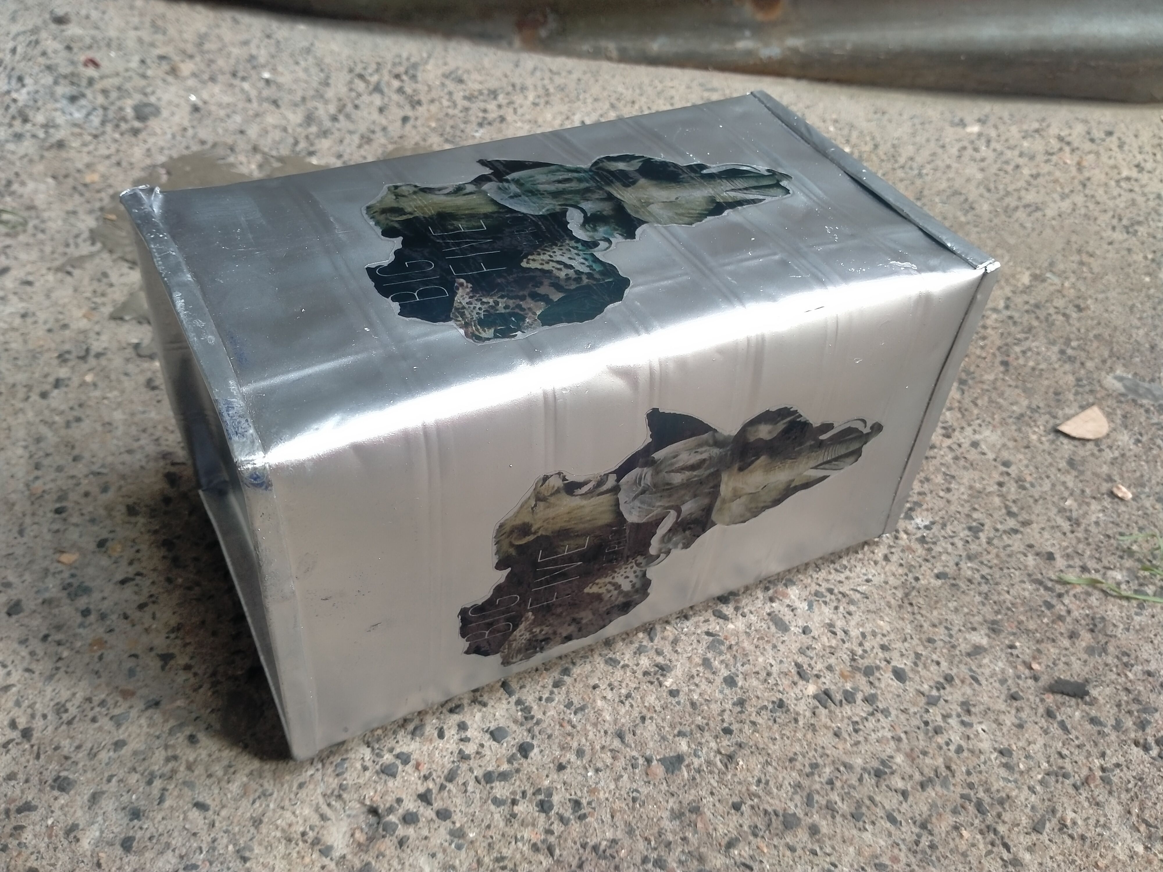 Big Five Africa Metal Piggy Bank – Handmade 20cm Coin Saving Box | Safari Wildlife Money Box for Kids & Adults