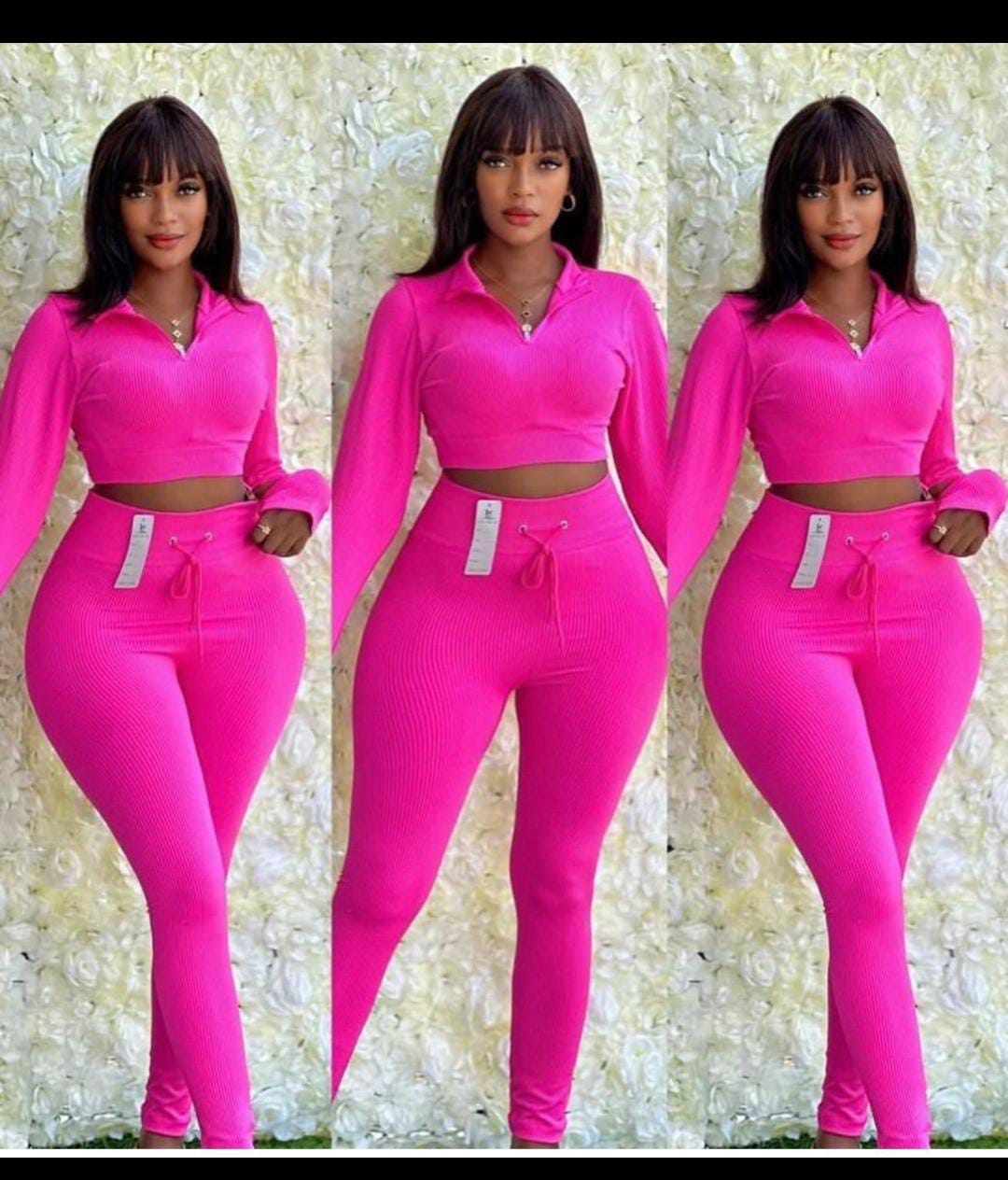 2Pcs Set Yoga Set Women Sport Suit Gymwear Workout Clothes Long Sleeve Gym Crop Top High Waist Leggings Fitness Sports Wear