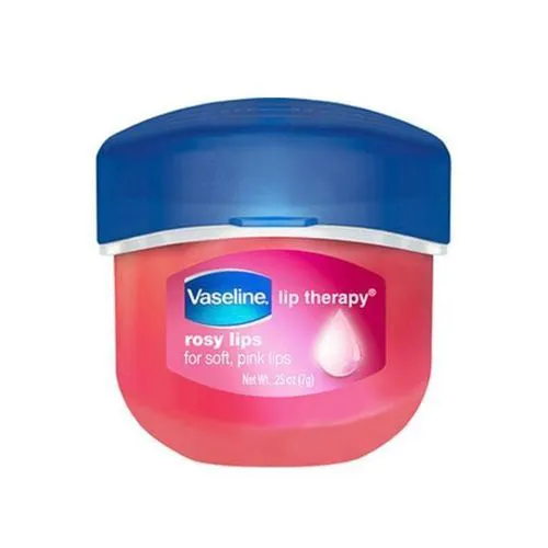 Vaseline Lip Therapy, Rosy Lip Balm For Soft Pink Lips 7g