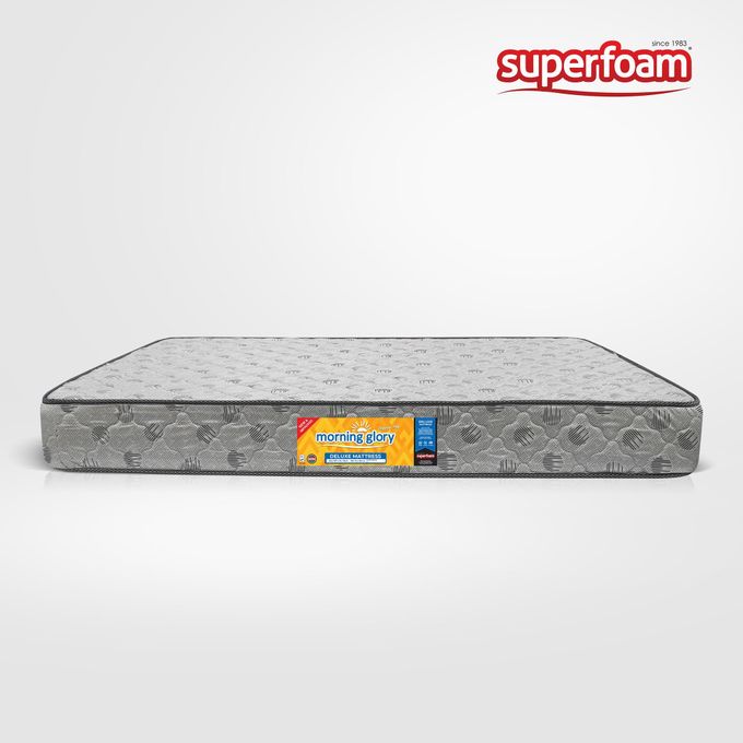 Morning Glory 6 Inch High Quality Superfoam Mattress – Soft, Long-Lasting & Comfortable  Bedroom Mattress (Without Bed)