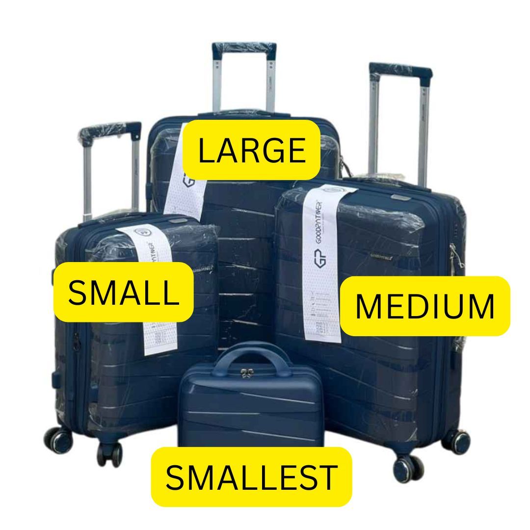 Single Piece Luxury Unbreakable Suitcase – Available in Smallest, Small, Medium & Large Sizes – Durable Hardcase Travel Luggage with Premium Quality Build