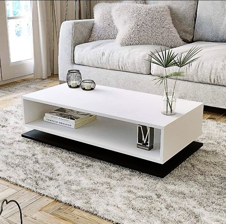 RANDAAL  Modern Coffee Table With Storage