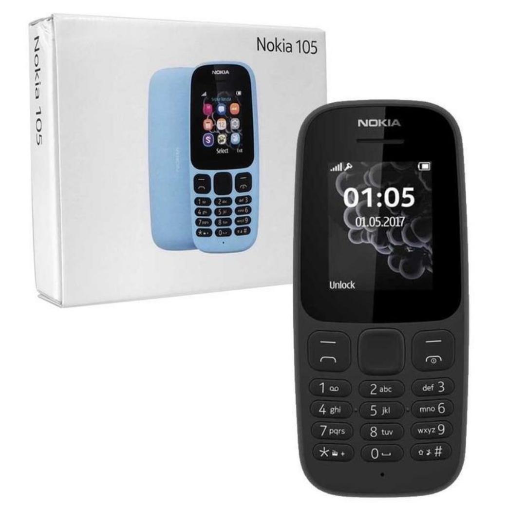 Brand new Nokia 105 Feature Phone , Dual SIM , and Long Battery Life