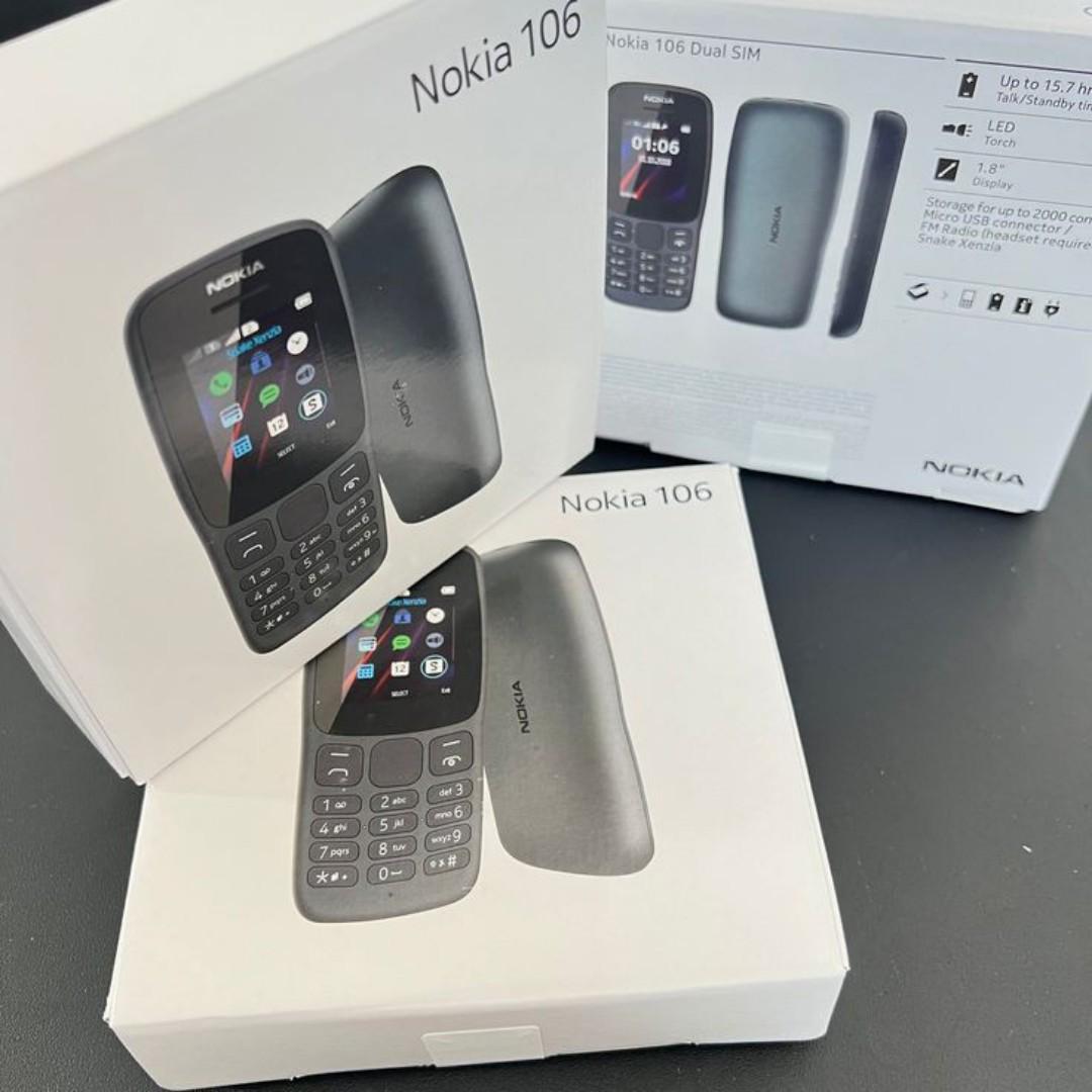 Brand New original Nokia 106 with a free charger