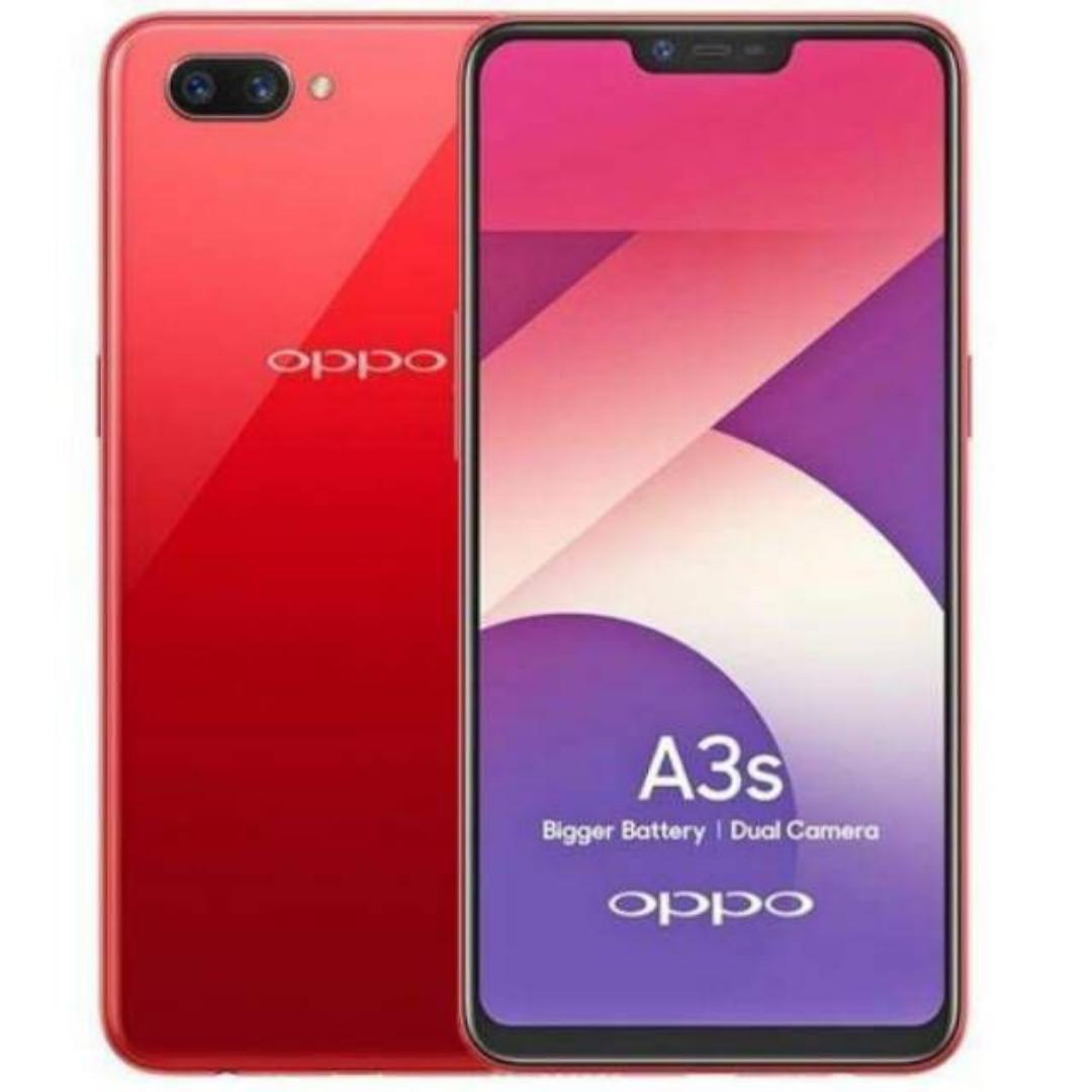 Refurbished oppo A5 /A3s Ram 4GB+Rom 64GB, Smartphone Android LTE Phone, 6.2 Inch Screen, Front 8mp, Rear 13mp + 2MP Camera, Face Unlock, 4230mah Battery, Octa Core Dual SIM Smartphone
