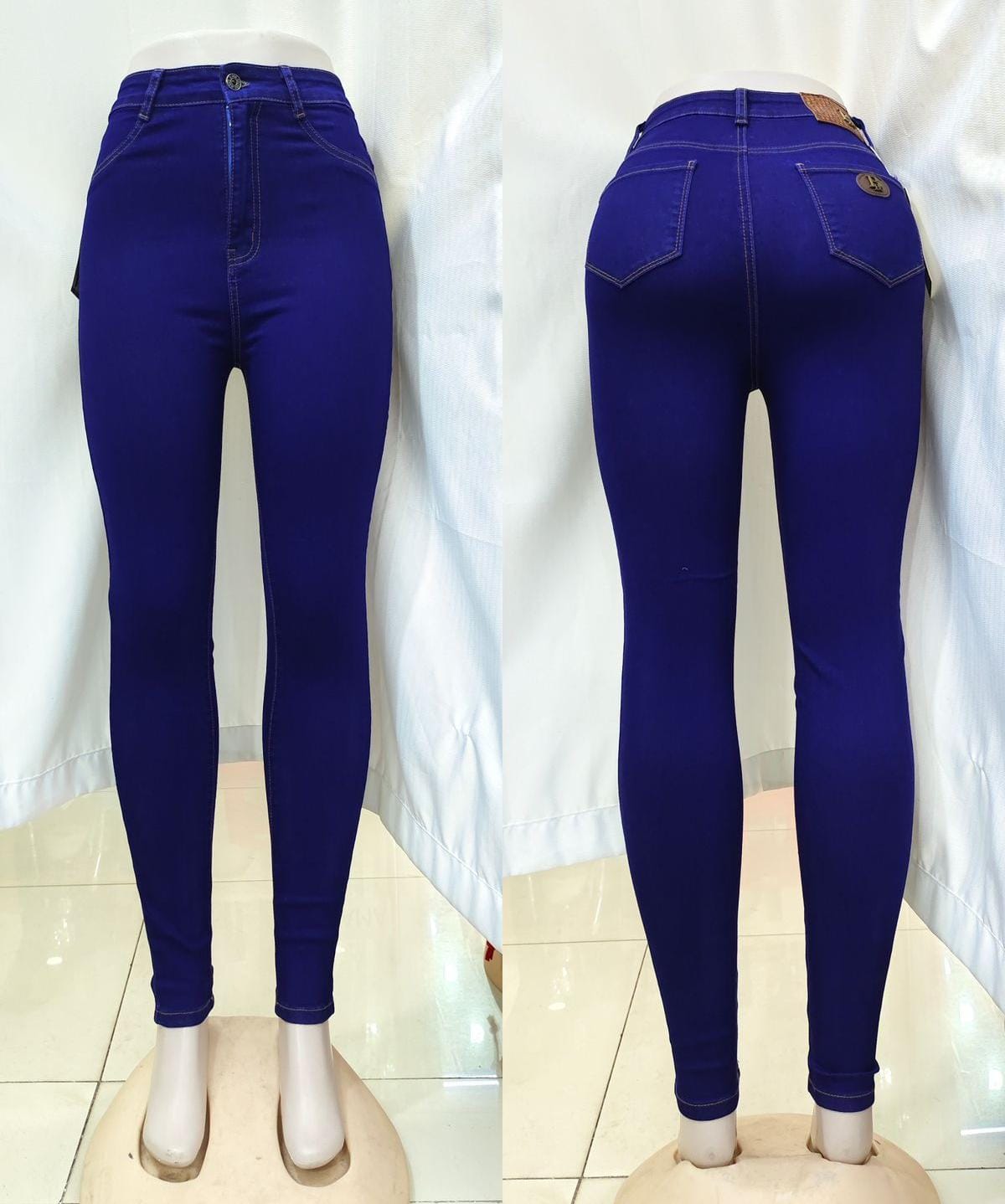 LADIES PLAIN BEAUTIFUL JEANS TROUSERS BEST QUALITY AND FASHIONABLE.