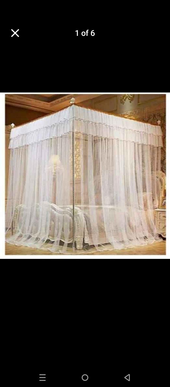 High-Quality 4-Stand Metallic Mosquito Net – Durable & Elegant Protection

Product Description:
Upgrade your bedroom with this premium 4-Stand Metallic Mosquito Net. Cream