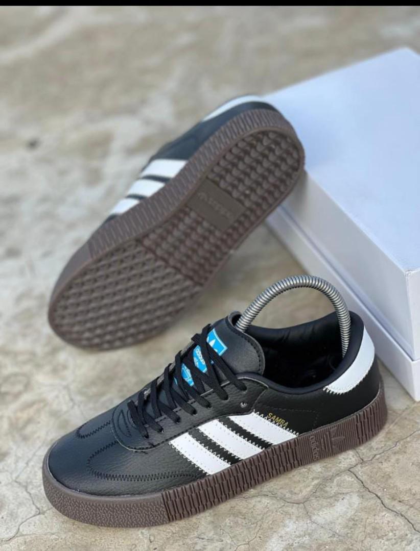 "Original Adidas Samba Double Sole - Black"
Upgrade your style with the Adidas Samba Double Sole in black. Designed with premium leather,  iconic 3-Stripes, and a thick rubber sole for extra comfort .